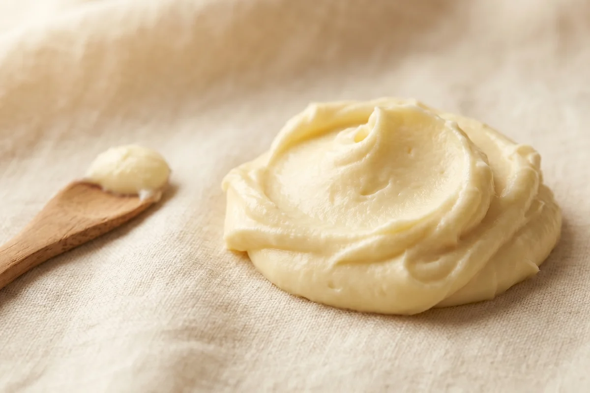 Tekstura Selvée Letnjeg Body Butter-a: vazdušasti ivory puter sa mat finišom