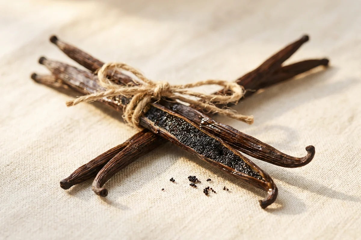 Snop vanilla mahuna vezan kanapom sa rasutim semenkama