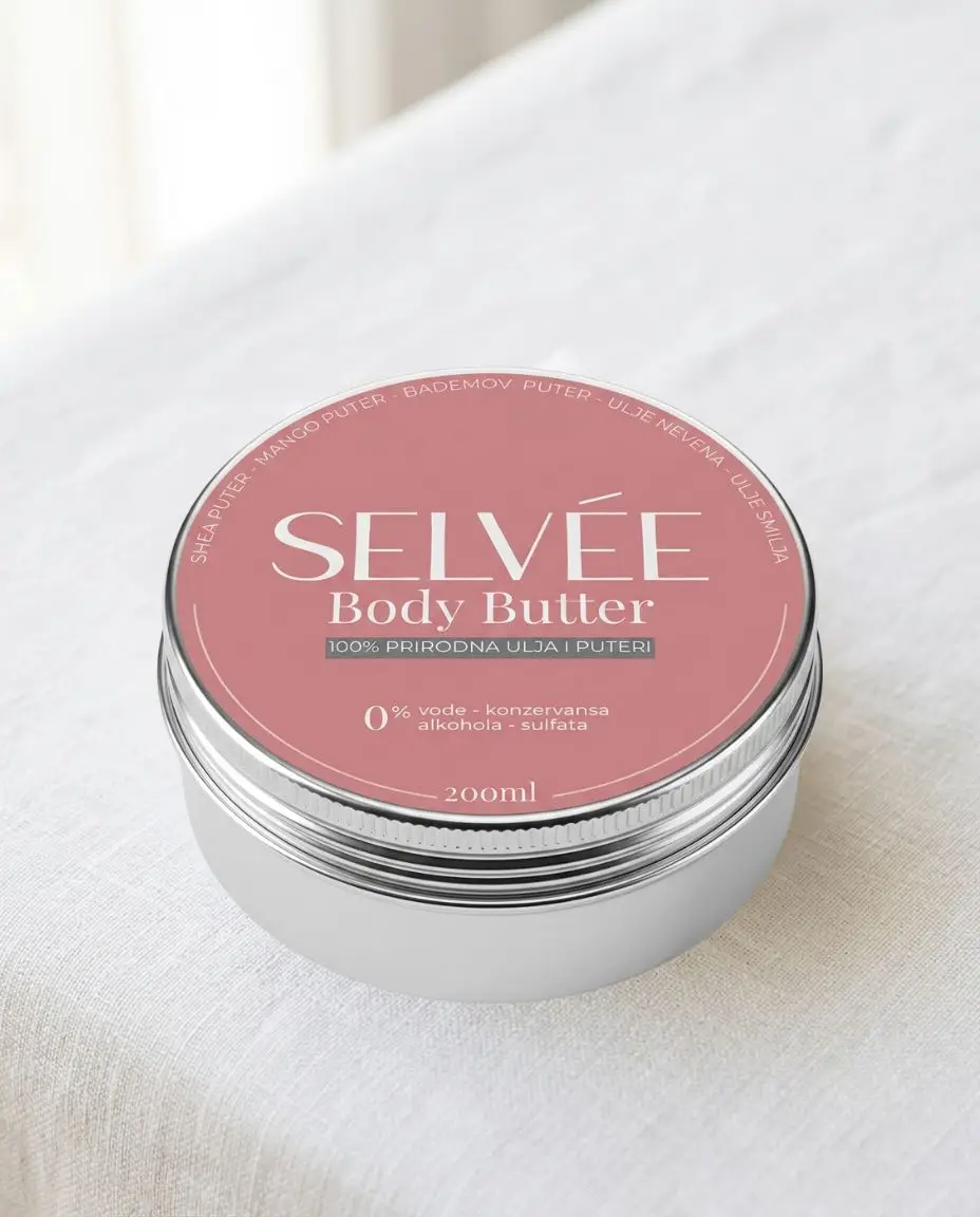 Selvée Letnji Body Butter, bezvodni puter za telo u aluminijumskoj teglici